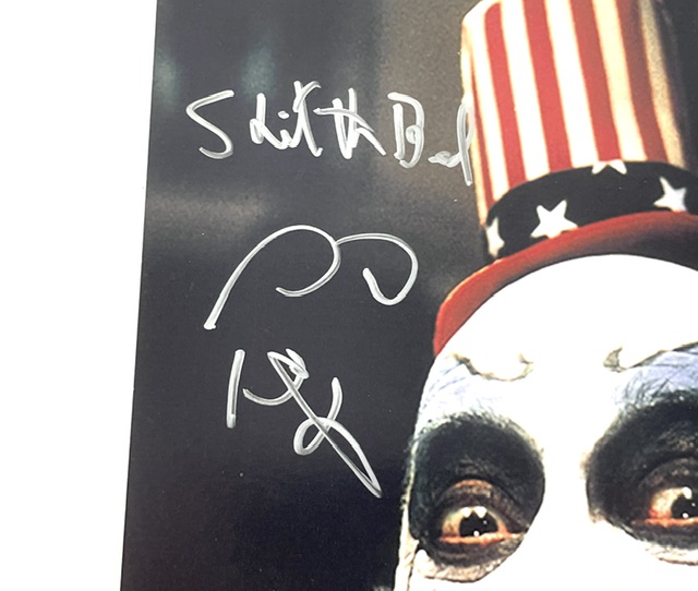Captain Spaulding Sid Haig Signed Photo House of 1000 Corpses COA - Image 2