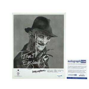 Robert Englund Signed Freddy Krueger A Nightmare on Elm Street 8x10 Photo