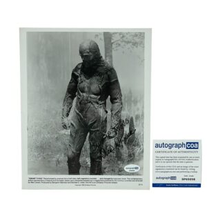 Dick Durock Autographed Swamp Thing 8x10 Promo Press Photo