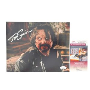 Tom Savini Autographed 8x10 Sex Machine Photo From Dusk Till Dawn