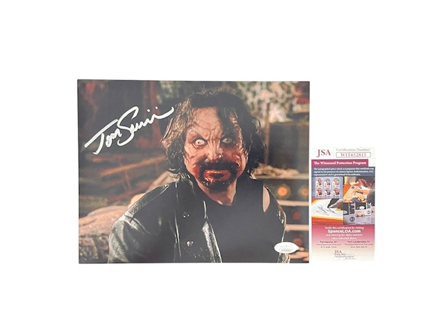 Tom Savini Autographed 8x10 Sex Machine Photo From Dusk Till Dawn
