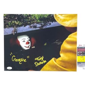 Stephen King’s IT Georgie Tony Dakota Signed 11x14 Photo JSA