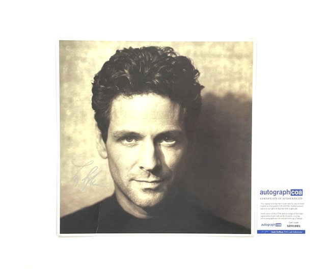 Lindsey Buckingham Signed 12x12 Promo Poster Fleetwood Mac