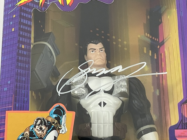 Gerry Conway Signed The Punisher Toy Biz 10" Marvel Comics Action Figure - Image 2