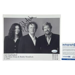 Art Garfunkel Autographed 8x10 Original Promo Press Photo