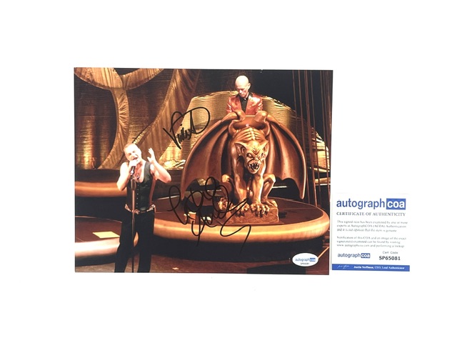 Erasure Autographed 8x10 Live Photo Andy Bell & Vince Clarke COA