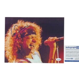 Lou Gramm Signed Photo Midnight Blue Foreigner ACOA 🎸