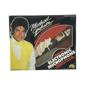 Michael Jackson Original 1984 LJN Promotional Cordless Microphone New In Box
