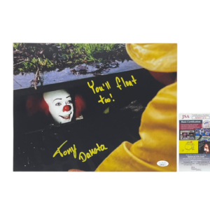 Stephen King’s IT Georgie Tony Dakota Signed 11x14 Photo Horror