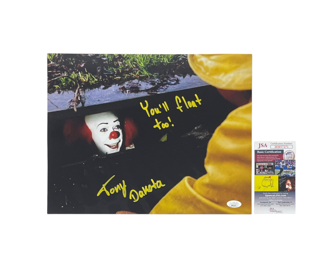 Stephen King’s IT Georgie Tony Dakota Signed 11x14 Photo Horror