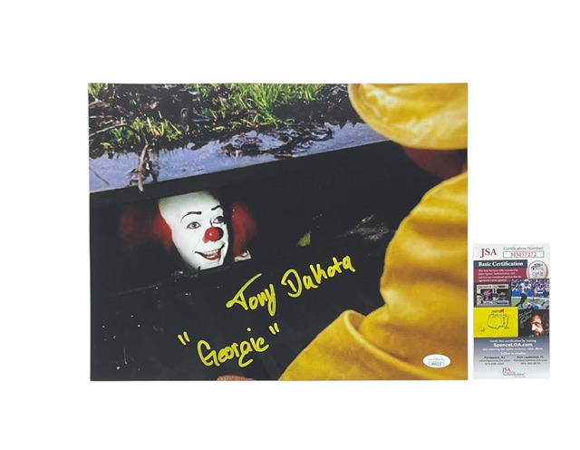 Stephen King’s IT Georgie Tony Dakota Signed 11x14 Photo JSA
