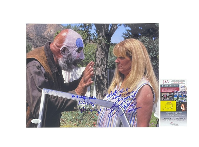 House of 1000 Corpses Captain Spaulding Sid Haig P.J. Soles Signed Photo