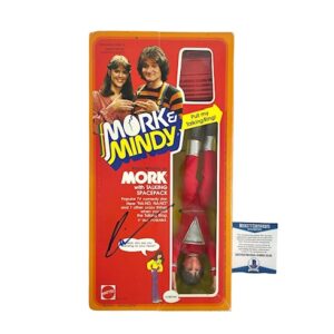 Robin Williams Signed Mork & Mindy Kenner Doll Action Figure BAS