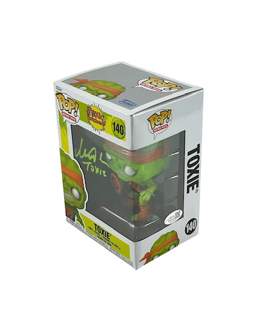 The Toxic Avenger Signed Toxie Funko Pop Mitch Cohen JSA Witness - Image 2
