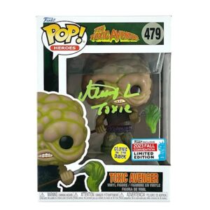 The Toxic Avenger Signed Limited Edition Glow-in-the-Dark Funko Pop Mitch Cohen
