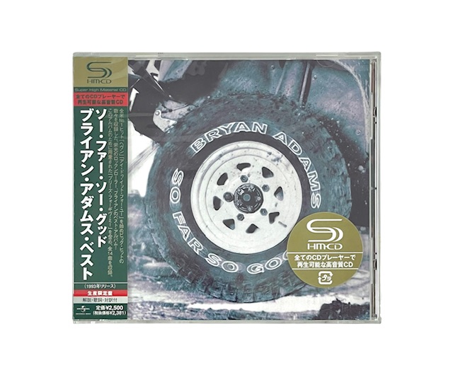 Bryan Adams - “So Far So Good” SHM-CD Super High Material CD 💿