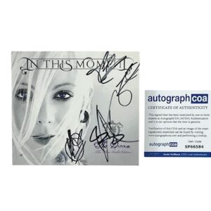 In This Moment Band Signed Dream Autographed CD Slipcase Maria Brink