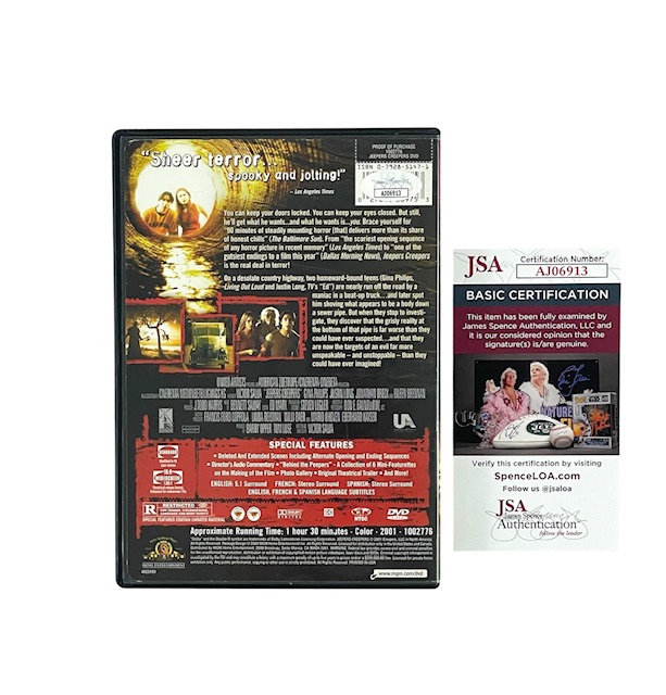 Jeepers Creepers Cast Signed DVD Horror Movie JSA Certified - Image 2
