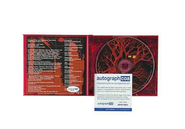 Days Of The New Travis Meeks Autographed III 3 Red CD 2001 - Image 3