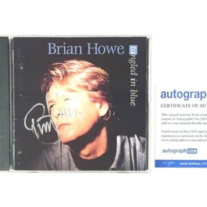 Brian Howe Autographed Tangled in Blue Signed CD ACOA Bad Company