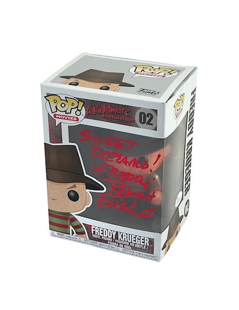 Nightmare on Elm Street Freddy Krueger Signed Funko Pop #02 Robert Englund - Image 3
