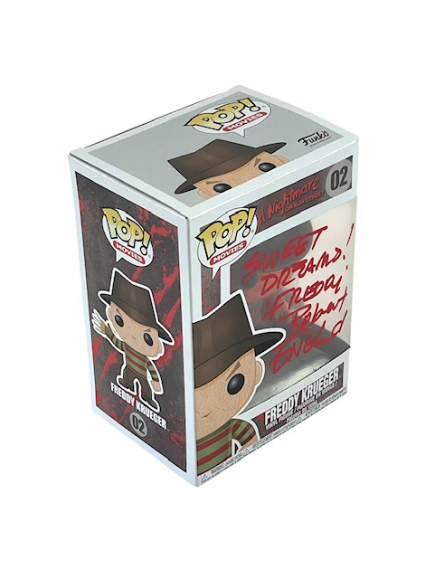 Nightmare on Elm Street Freddy Krueger Signed Funko Pop #02 Robert Englund - Image 4