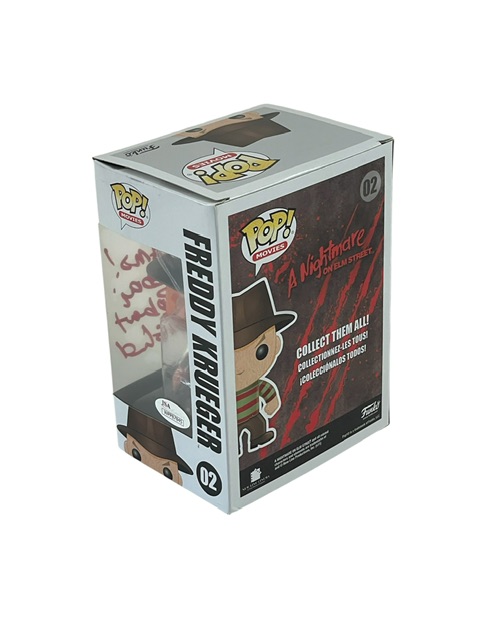 Nightmare on Elm Street Freddy Krueger Signed Funko Pop #02 Robert Englund - Image 5