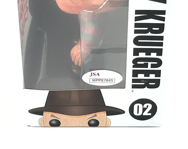 Nightmare on Elm Street Freddy Krueger Signed Funko Pop #02 Robert Englund - Image 2