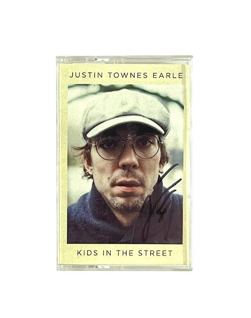 Justin Townes Earle Autographed Kids in the Street Limited Edition Cassette Tape - Image 3