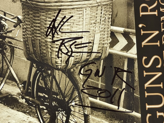 Axl Rose Autographed Guns N’ Roses Chinese Democracy 1st Press Vinyl Album PSA - Image 2