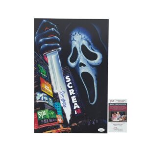Scream VI Ghostface Mathieu Coderre Signed 11x17 Horror Movie Poster