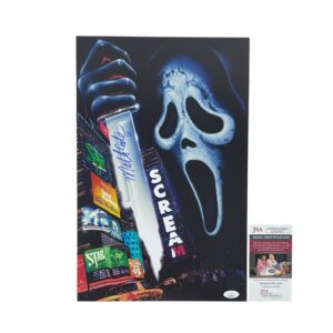 Scream VI Ghostface Mathieu Coderre Signed 11x17 Horror Movie Poster