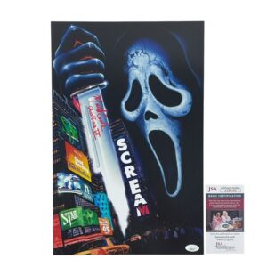 Scream VI Ghostface Mathieu Coderre Signed 11x17 Horror Movie Poster