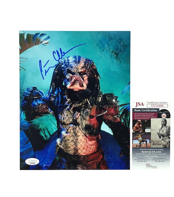 Peter Cullen Autographed Predator 8x10 Photo 1987 Sci-Fi Horror