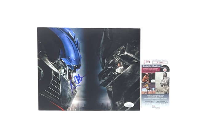 Peter Cullen Autographed Optimus Prime 8x10 Photo Transformers