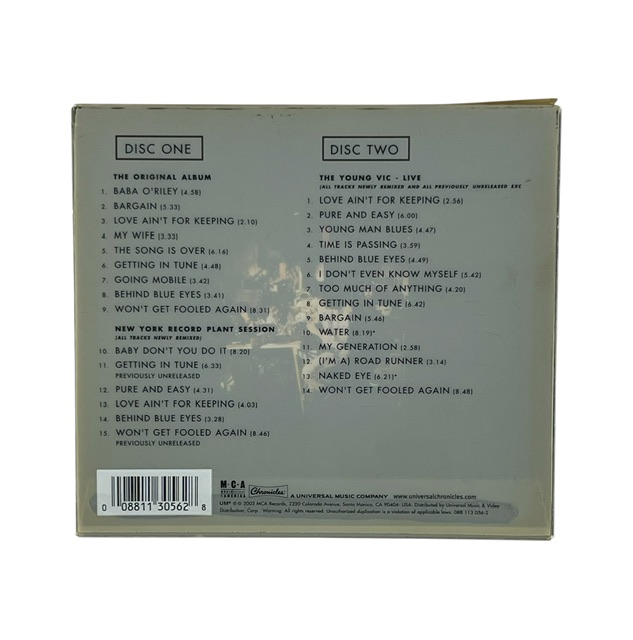 The Who Signed Who’s Next Deluxe Edition 2 CD Set Roger Daltrey Pete Townshend - Image 5