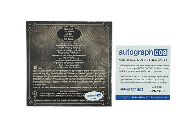 In This Moment Autographed A Star-Crossed Wasteland CD Booklet - Image 2