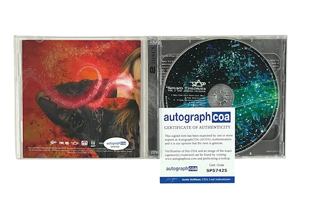Steve Vai Signed Sound Theories Vol. 1 & 2 Limited Edition 2 CD Set - Image 3