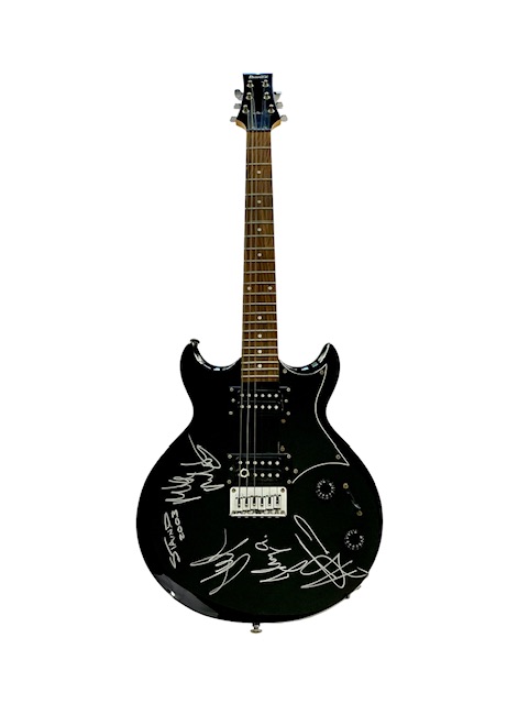 Staind Band Signed Ibanez Guitar All 4 Original Members ACOA COA - Image 6