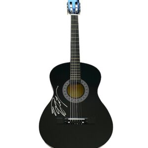 Cinderella Tom Keifer Hand Signed Acoustic Guitar ACOA LOA