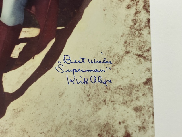 Kirk Alyn Signed First Live-Action Superman 11x14 Photo DC Comics - Image 2