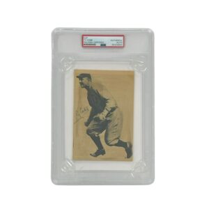 Ty Cobb Autographed Photo PSA DNA Encapsulated Detroit Tigers
