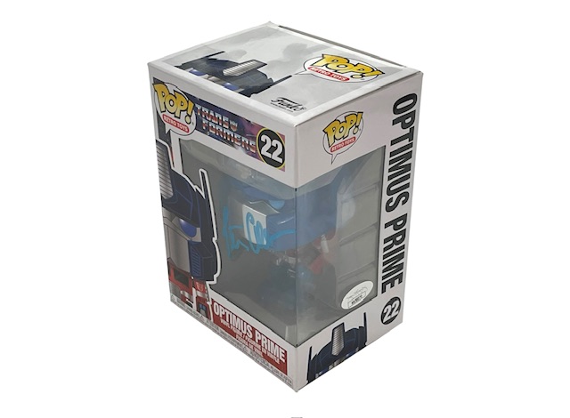 Peter Cullen Autographed Optimus Prime Funko Pop Transformers - Image 3