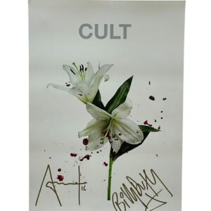 The Cult Signed Tour Poster Alive In The Hidden City Ian Astbury Billy Duffy