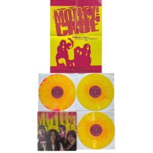 Mötley Crüe 1994 Limited Edition Live Triple Colored Vinyl Album John Corabi
