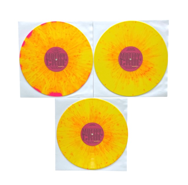 Mötley Crüe 1994 Limited Edition Live Triple Colored Vinyl Album John Corabi - Image 4