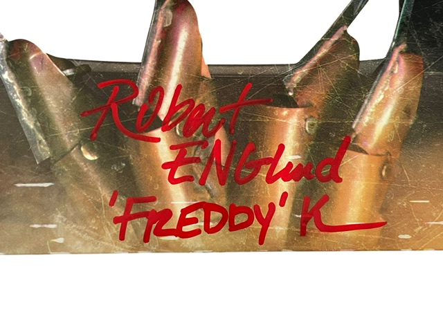 Freddy Krueger Robert Englund Signed Freddy’s Nightmares Vinyl - Image 2