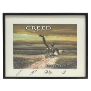 Creed Band Signed Limited Edition Lithograph Poster Mark Tremonti Scott Stapp