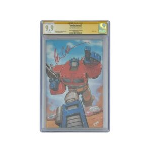 Peter Cullen Signed Transformers #1 Nakayama Foil Comic Book CGC Optimus Prime