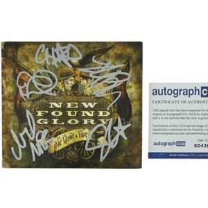New Found Glory Autographed CD Not Without A Fight JSA